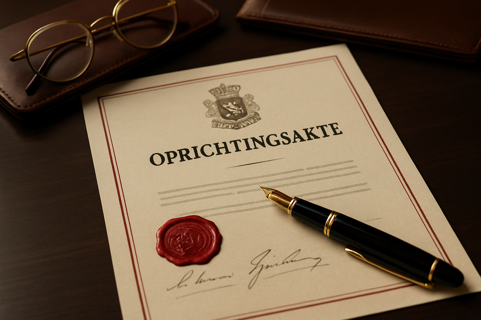 Oprichtingsakte Commanditaire Vennootschap